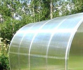 Мини теплица из поликарбоната - вариант 2