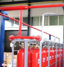 Модуль газового пожаротушения - модель 3