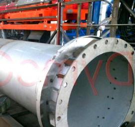 Молниезащита дымовой трубы котельной - вариант 1