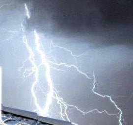 Молниезащита дымовой трубы котельной - вариант 4