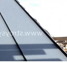 Молниезащита фальцевой кровли - модель 4