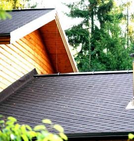 Молниезащита жилого дома - модель 1