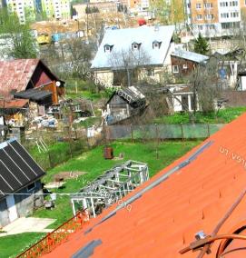 Молниезащита жилого дома - модель 2