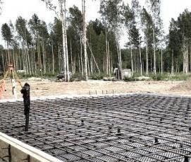 Монолитная свая - вариант 1