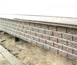 Монолитная свая - вариант 3