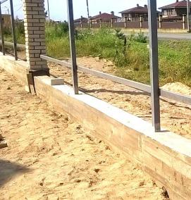 Монолитный фундамент - тип 2