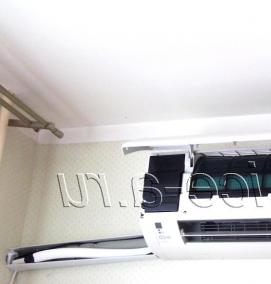 Монтаж блока кондиционера - тип 2