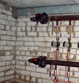 Монтаж электрических котлов отопления - тип 4