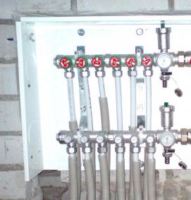 Монтаж электрических котлов отопления - тип 3