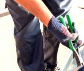 Монтаж фальцевой кровли из алюминия - вариант 2