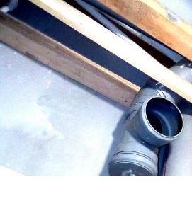 Монтаж газовой вентиляции в частном доме - вариант 2