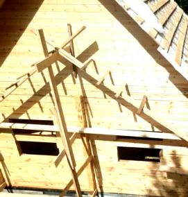 Монтаж холодных крыш - тип 1