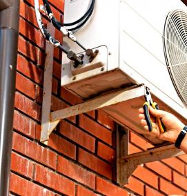 Монтаж кондиционера - вариант 1