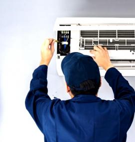 Монтаж кондиционера - вариант 4