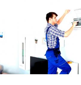 Монтаж кондиционера - вариант 3