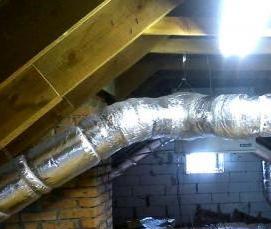 Монтаж коробов вентиляции - вариант 4