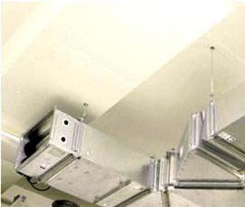 Монтаж коробов вентиляции - вариант 3