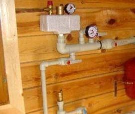 Монтаж котла отопления в доме - тип 3