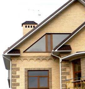 Монтаж кровли - модель 1