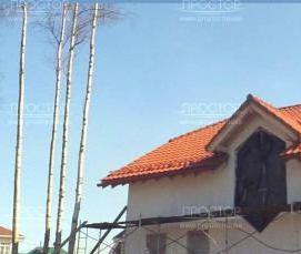 Монтаж кровли из натуральной черепицы - тип 1