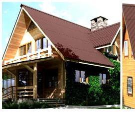 Монтаж кровли из ондулина - вариант 4