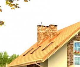 Монтаж крыши дома - модель 4