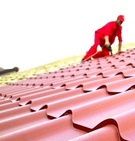 Монтаж крыши из металлочерепицы - вариант 1