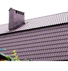 Монтаж крыши из металлочерепицы - вариант 2