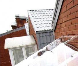 Монтаж крыши из поликарбоната - вариант 2