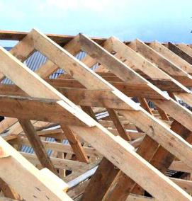 Монтаж крыши - тип 2