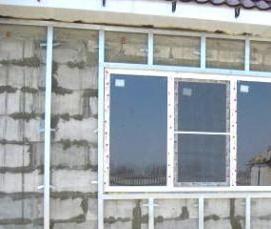 Монтаж металлического каркаса - тип 1