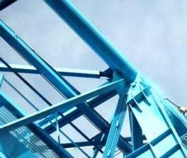 Монтаж металлоконструкций на высоте - вариант 3