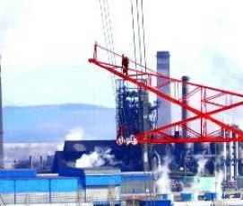 Монтаж металлоконструкций на высоте - вариант 2