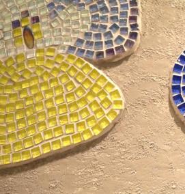 Монтаж мозаики - тип 1