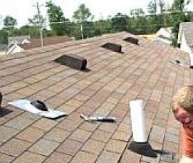 Монтаж мягкой крыши - тип 3