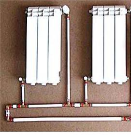Монтаж оборудования систем отопления - тип 3