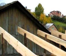 Монтаж осб на крышу - тип 1