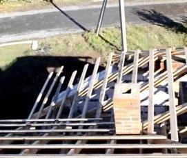 Монтаж осб на крышу - тип 3