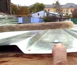 Монтаж осб на крышу - тип 2