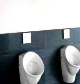 Монтаж писсуара - тип 1