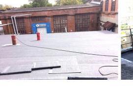 Монтаж плоской кровли - тип 1