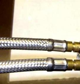 Монтаж подводки смесителя - тип 3