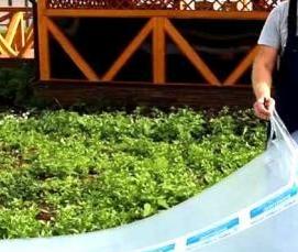 Монтаж поликарбоната на торцы теплицы - модель 1