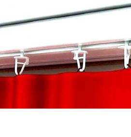 Монтаж потолочного карниза для штор - тип 3