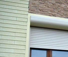 Монтаж рольставней - тип 3