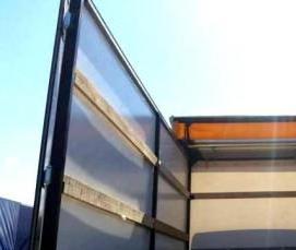 Монтаж сдвижной крыши - модель 1