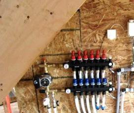 Монтаж систем отопления - тип 1