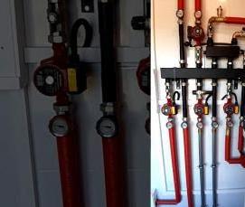 Монтаж систем отопления - тип 4