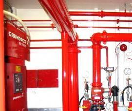 Монтаж систем пожаротушения - вариант 1