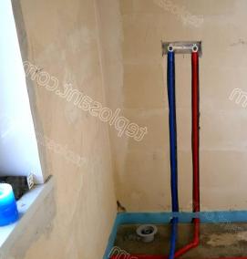 Монтаж системы водоснабжения загородного дома - вариант 4